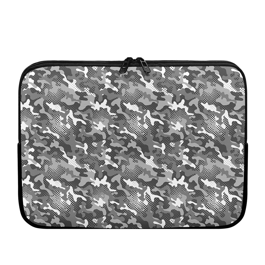 Camouflage Dazzle Pattern Print Laptop Sleeve