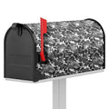 Camouflage Dazzle Pattern Print Mailbox Cover