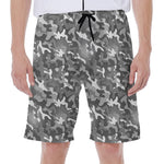 Camouflage Dazzle Pattern Print Men's Beach Shorts