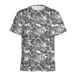 Camouflage Dazzle Pattern Print Men's Sports T-Shirt