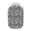 Camouflage Dazzle Pattern Print Mesh Laundry Hamper