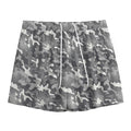 Camouflage Dazzle Pattern Print Mesh Shorts