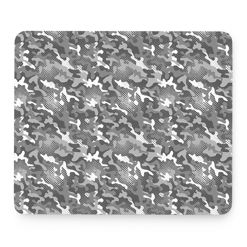 Camouflage Dazzle Pattern Print Mouse Pad