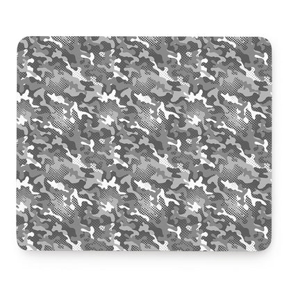 Camouflage Dazzle Pattern Print Mouse Pad