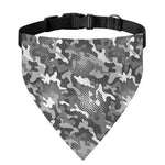 Camouflage Dazzle Pattern Print Over The Collar Dog Bandana
