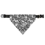 Camouflage Dazzle Pattern Print Over The Collar Dog Bandana