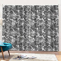 Camouflage Dazzle Pattern Print Pencil Pleat Curtains