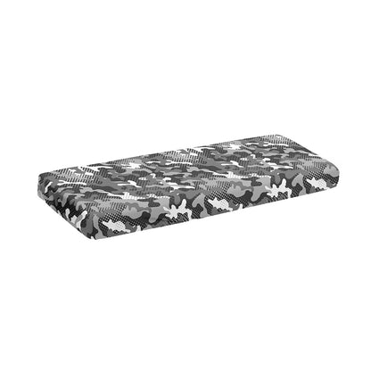 Camouflage Dazzle Pattern Print Piano Keyboard Cover