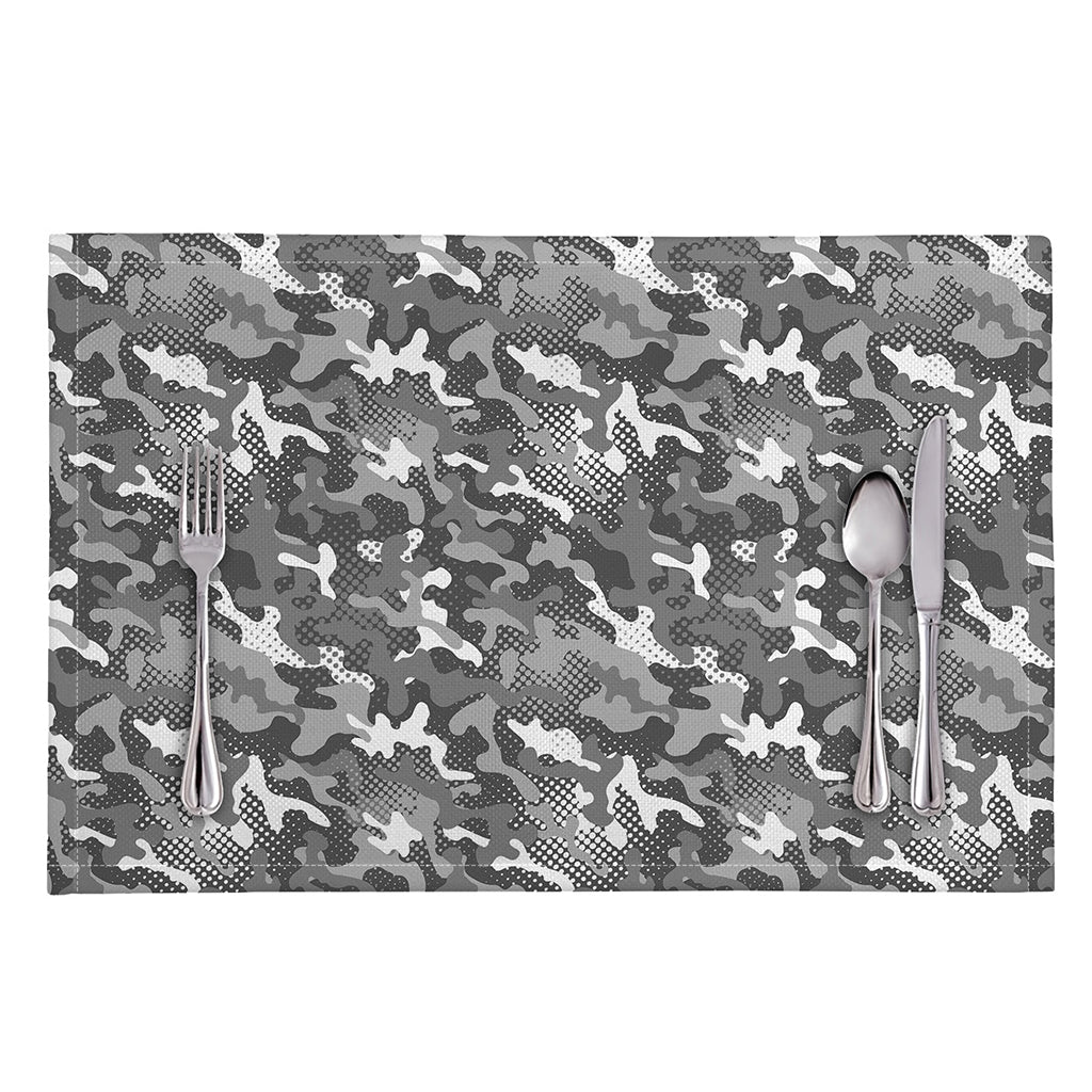 Camouflage Dazzle Pattern Print Placemat