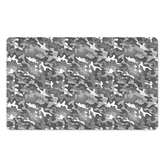 Camouflage Dazzle Pattern Print Polyester Doormat