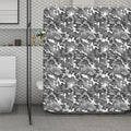 Camouflage Dazzle Pattern Print Polyester Shower Curtain