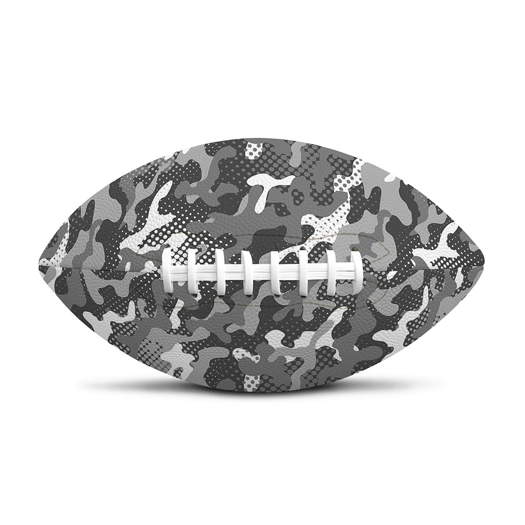Camouflage Dazzle Pattern Print Rugby Ball