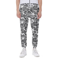 Camouflage Dazzle Pattern Print Joggers