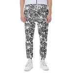 Camouflage Dazzle Pattern Print Scuba Joggers