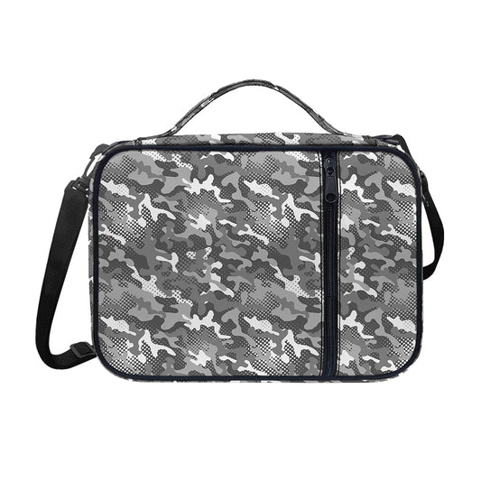 Camouflage Dazzle Pattern Print Shoulder Strap Bible Bag