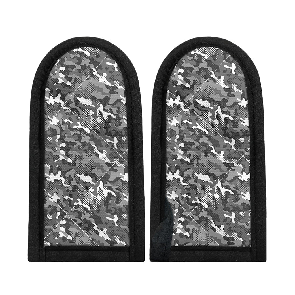 Camouflage Dazzle Pattern Print Skillet Handle Cover