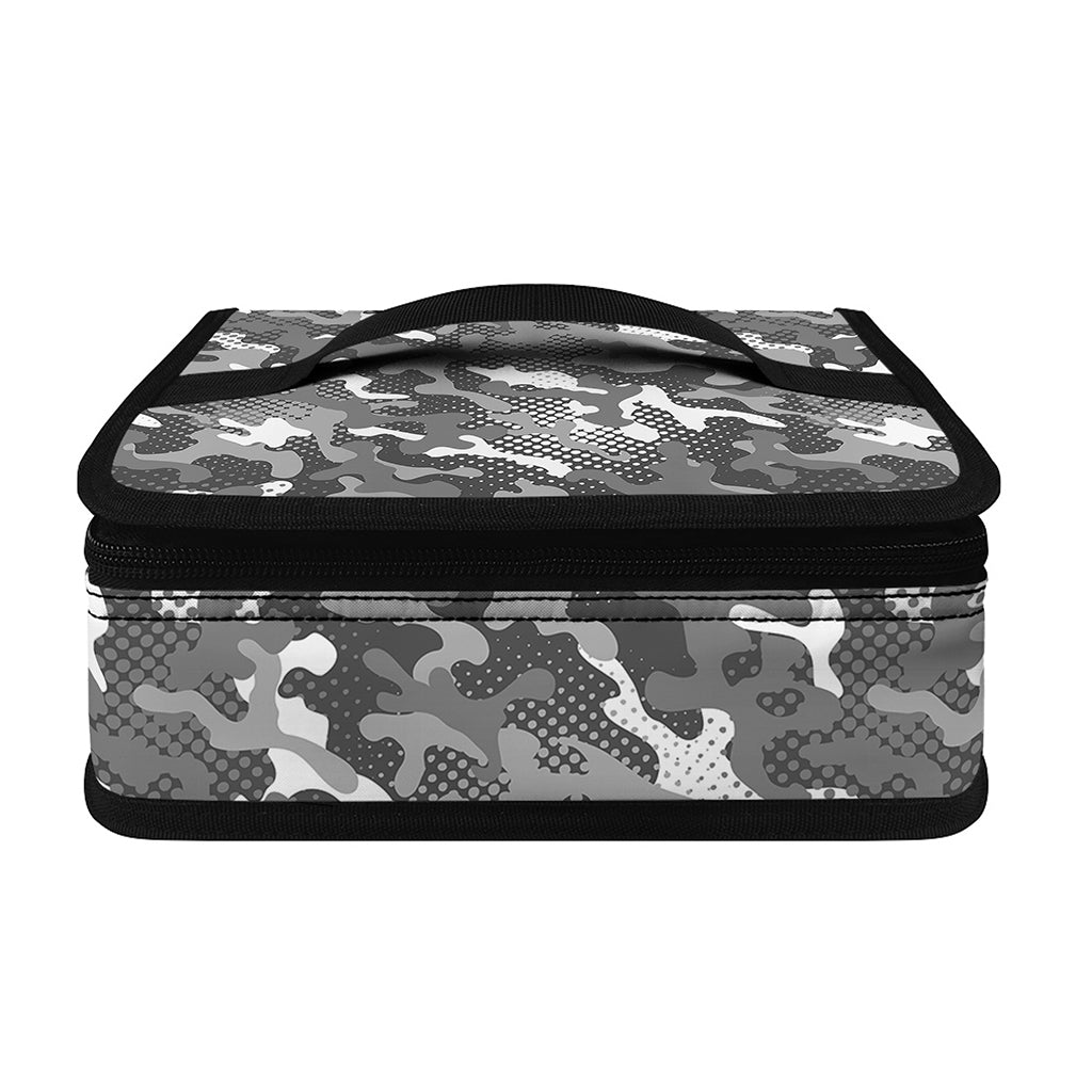 Camouflage Dazzle Pattern Print Small Lunch Bag