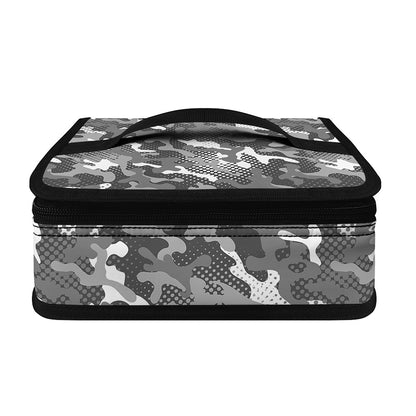 Camouflage Dazzle Pattern Print Small Lunch Bag