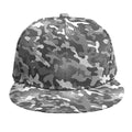 Camouflage Dazzle Pattern Print Snapback Cap