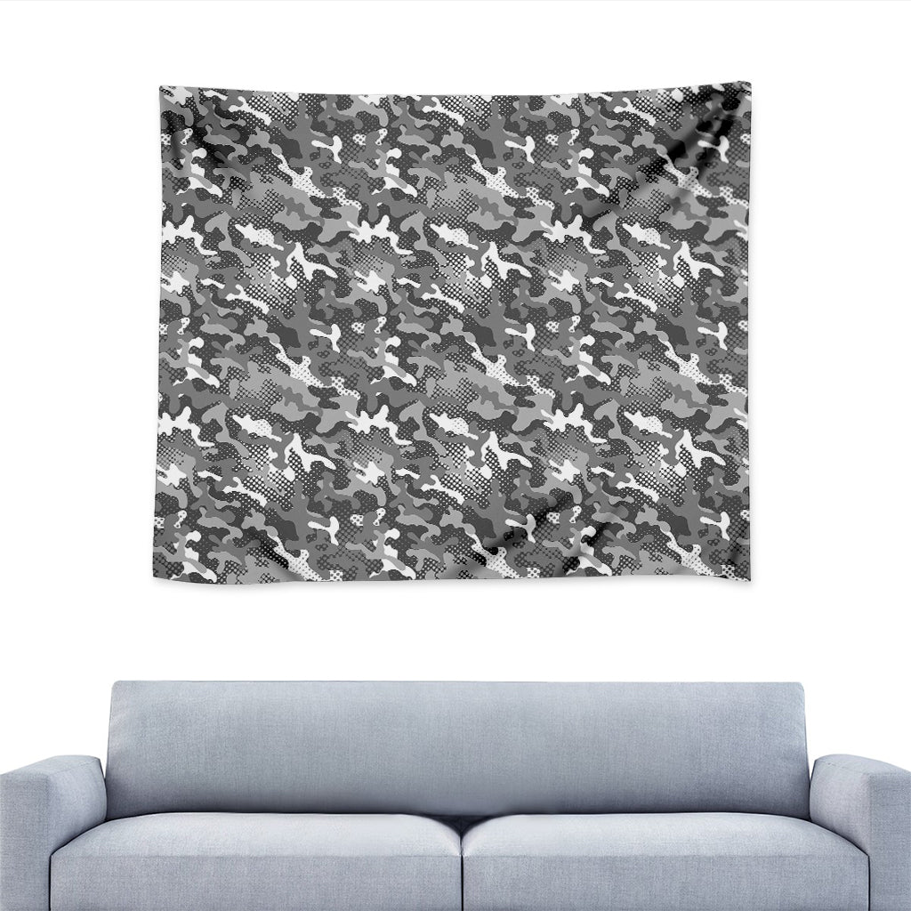 Camouflage Dazzle Pattern Print Tapestry