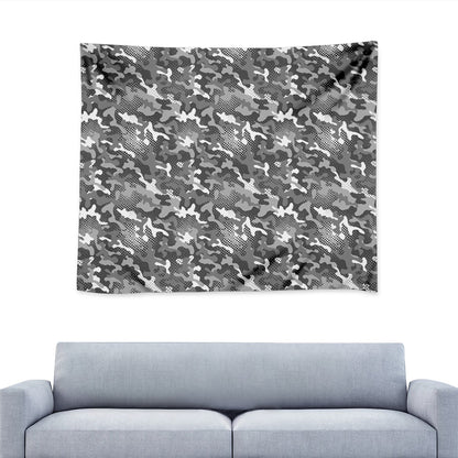 Camouflage Dazzle Pattern Print Tapestry
