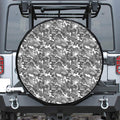 Camouflage Dazzle Pattern Print Tire Cover