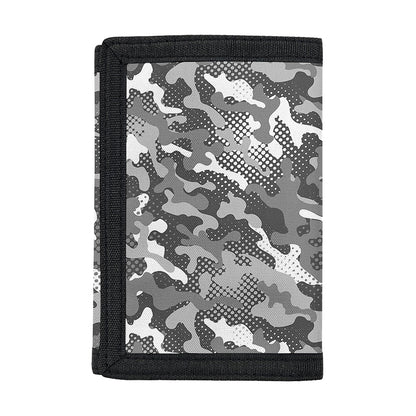 Camouflage Dazzle Pattern Print Trifold Wallet