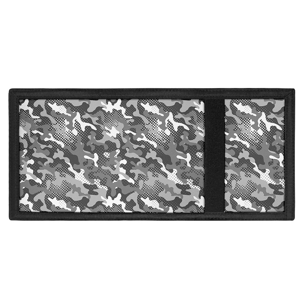 Camouflage Dazzle Pattern Print Trifold Wallet