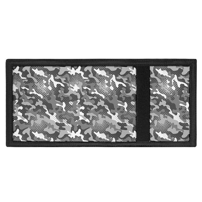 Camouflage Dazzle Pattern Print Trifold Wallet