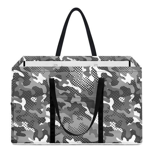 Camouflage Dazzle Pattern Print Utility Tote Bag