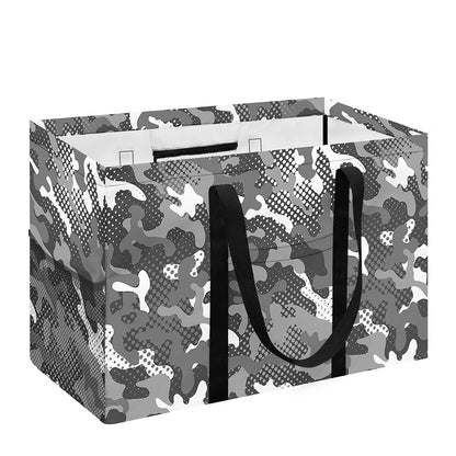 Camouflage Dazzle Pattern Print Utility Tote Bag
