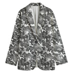 Camouflage Dazzle Pattern Print Women's Blazer