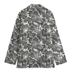 Camouflage Dazzle Pattern Print Women's Blazer