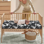 Camouflage Dazzle Wings Pattern Print Baby Crib Sheet