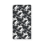 Camouflage Dazzle Wings Pattern Print Baby Crib Sheet