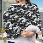 Camouflage Dazzle Wings Pattern Print Baby Seat Cover