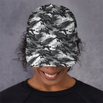 Camouflage Dazzle Wings Pattern Print Baseball Cap