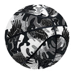 Camouflage Dazzle Wings Pattern Print Basketball