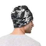 Camouflage Dazzle Wings Pattern Print Beanie