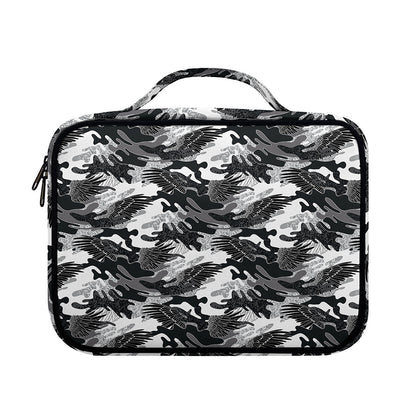 Camouflage Dazzle Wings Pattern Print Briefcase Bible Bag