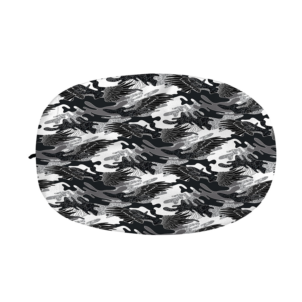Camouflage Dazzle Wings Pattern Print Car Side Mirror Covers