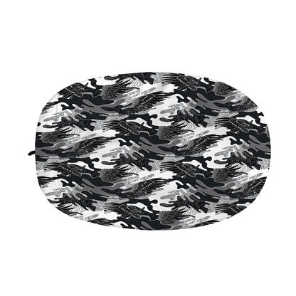 Camouflage Dazzle Wings Pattern Print Car Side Mirror Covers