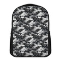 Camouflage Dazzle Wings Pattern Print Casual Backpack
