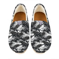 Camouflage Dazzle Wings Pattern Print Casual Shoes