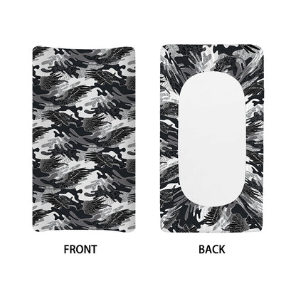 Camouflage Dazzle Wings Pattern Print Changing Pad Cover