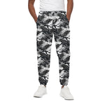 Camouflage Dazzle Wings Pattern Print Cotton Pants