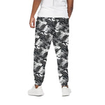 Camouflage Dazzle Wings Pattern Print Cotton Pants