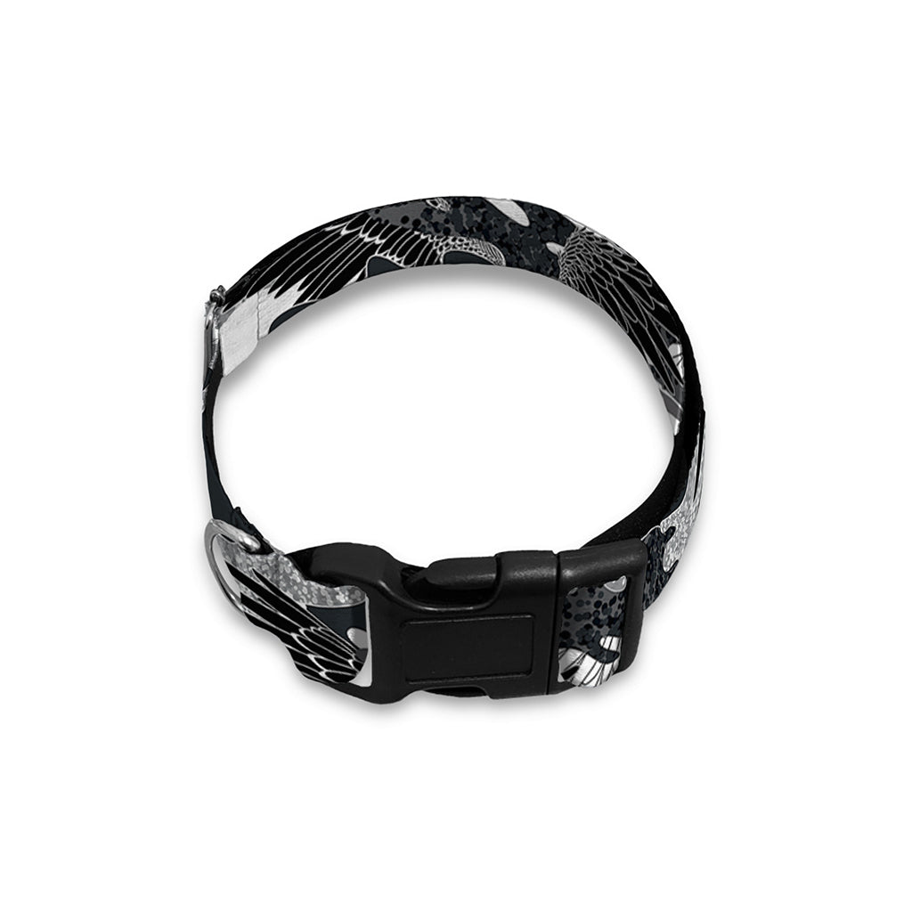 Camouflage Dazzle Wings Pattern Print Dog Collar