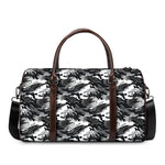 Camouflage Dazzle Wings Pattern Print Duffle Bag