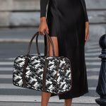 Camouflage Dazzle Wings Pattern Print Duffle Bag